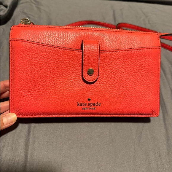 kate spade Handbags - Kate Spade Vibrant Red Crossbody Bag